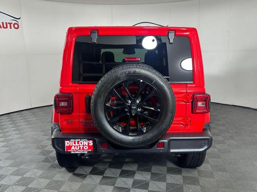 Firecracker Red Clearcoat 2025 Jeep Wrangler 4xe Sahara