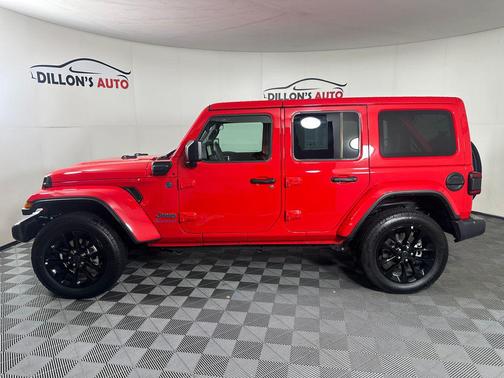 Firecracker Red Clearcoat 2025 Jeep Wrangler 4xe Sahara