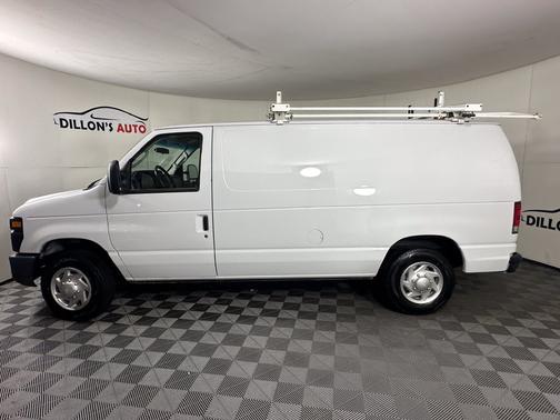 Oxford White 2014 Ford E150 Cargo