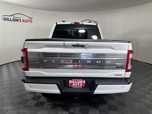 White Metallic 2022 Ford F-150 Platinum