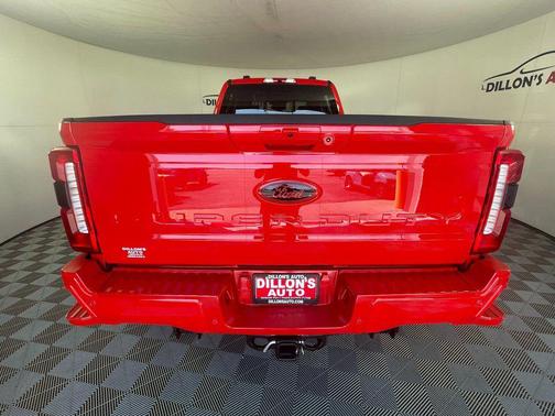 Red 2025 Ford F-450 Lariat