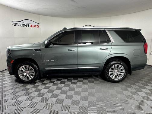 Frosted Pine Metallic 2023 GMC Yukon Denali