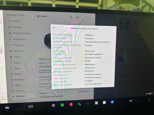 2025 Tesla Model X Long Range