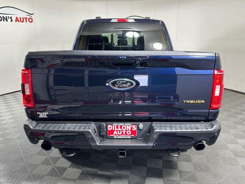 Antimatter Blue Metallic 2023 Ford F-150 Tremor