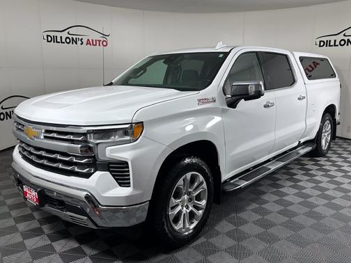 Summit White 2023 Chevrolet Silverado 1500 LTZ