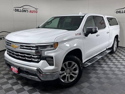 Summit White 2023 Chevrolet Silverado 1500 LTZ