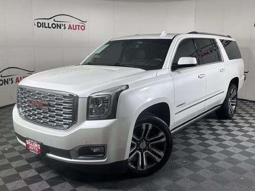 White Frost Tricoat 2019 GMC Yukon XL Denali