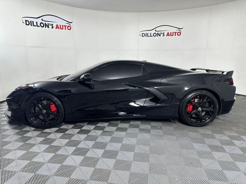 Black 2022 Chevrolet Corvette Stingray w/3LT
