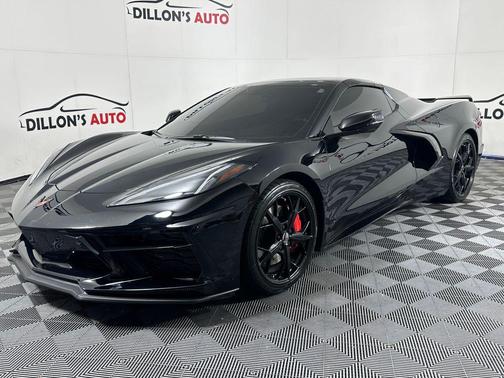 Black 2022 Chevrolet Corvette Stingray w/3LT