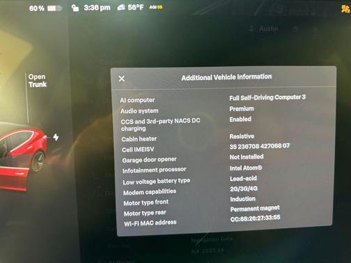 Red Multi-Coat 2020 Tesla Model 3 Performance