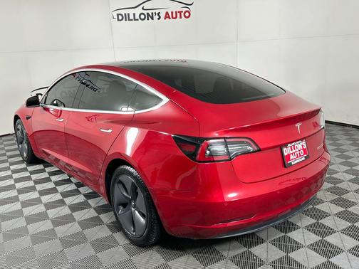 Red Multi-Coat 2020 Tesla Model 3 Performance