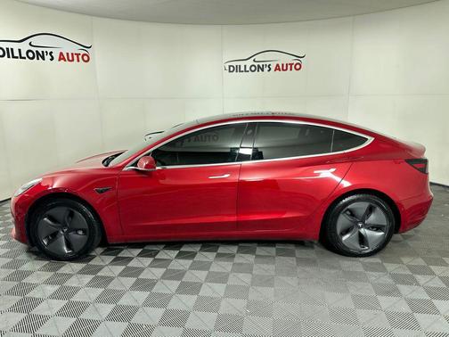 Red Multi-Coat 2020 Tesla Model 3 Performance