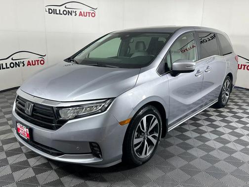 Silver 2022 Honda Odyssey Touring