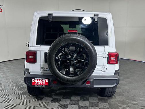 Bright White Clearcoat 2025 Jeep Wrangler 4xe Sahara