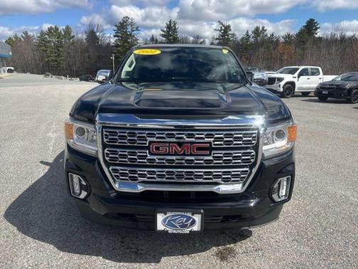Onyx Black 2022 GMC Canyon Denali
