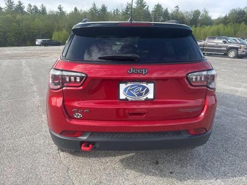 Red 2025 Jeep Compass Trailhawk
