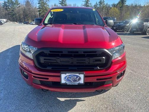 Red Metallic 2021 Ford Ranger XLT