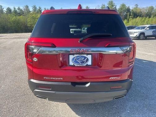 Volcanic Red 2023 GMC Acadia AT4