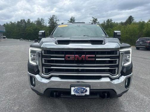 Ebony Twilight Metallic 2021 GMC Sierra 3500 SLT