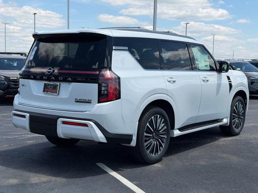 Everest White P 2026 Nissan Armada Platinum Reserve