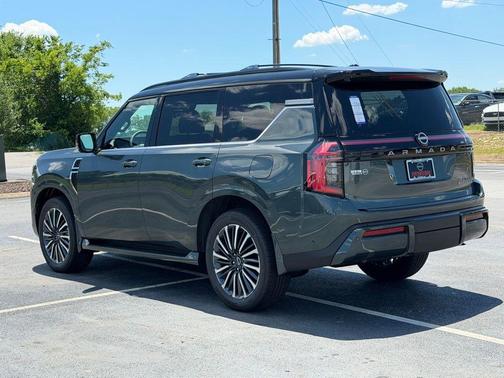 Alpine Green 2026 Nissan Armada Platinum Reserve