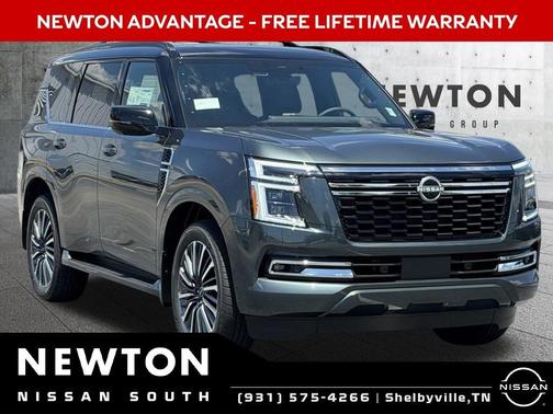 Alpine Green 2026 Nissan Armada Platinum Reserve