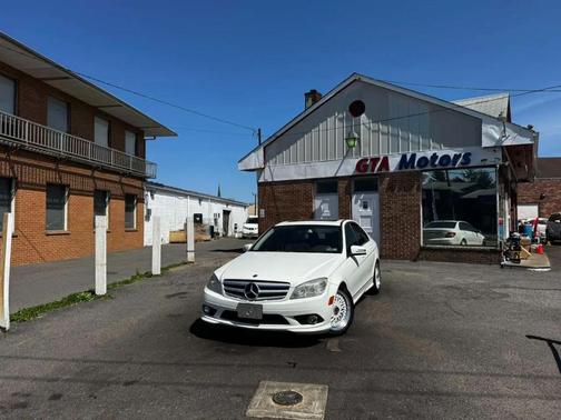 Arctic White 2010 Mercedes-Benz C-Class C 300 4MATIC Sport