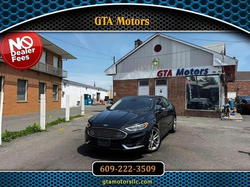 Agate Black 2019 Ford Fusion SEL