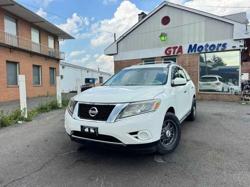 Glacier White 2015 Nissan Pathfinder S
