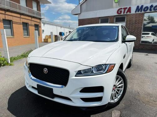 White 2020 Jaguar F-PACE P250 AWD Automatic