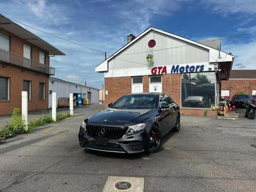 Black 2017 Mercedes-Benz E-Class 4MATIC