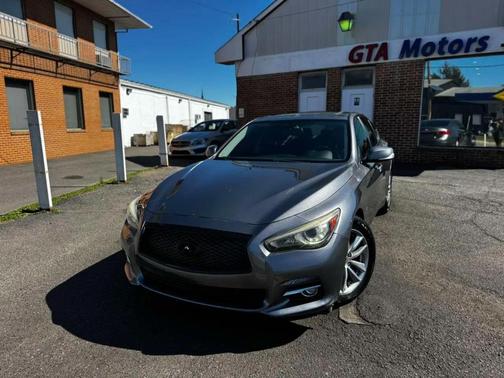 Graphite Shadow 2014 INFINITI Q50 Premium