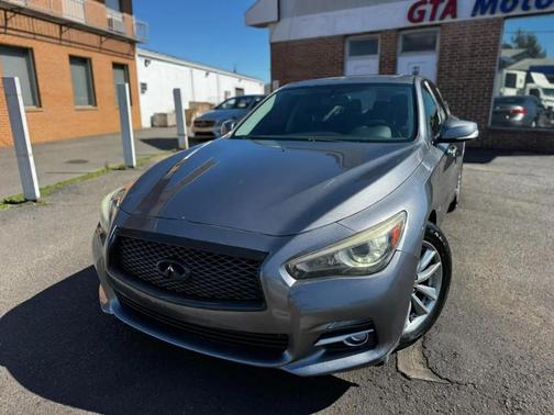 Graphite Shadow 2014 INFINITI Q50 Premium