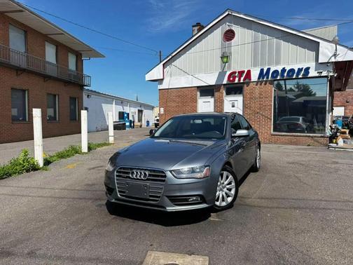 Monsoon Gray Metallic 2013 Audi A4 2.0T Premium quattro