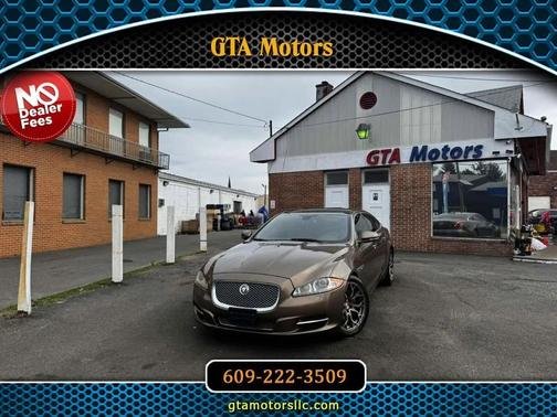 Gold 2014 Jaguar XJ XJL Portfolio