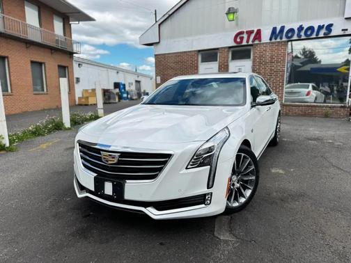 Crystal White Tricoat 2016 Cadillac CT6 3.6L Luxury