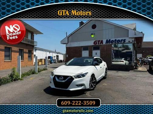 Pearl White 2017 Nissan Maxima 3.5 SL
