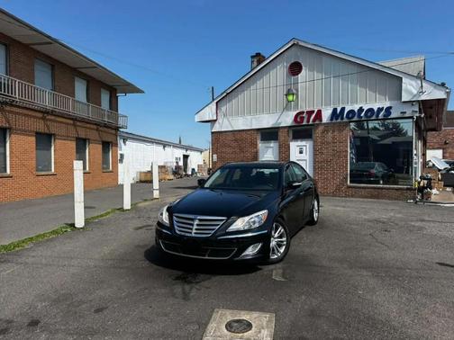 Black Noir Pearl 2012 Hyundai Genesis 3.8