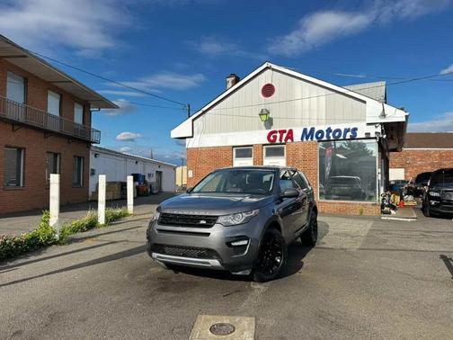 Gray 2016 Land Rover Discovery Sport HSE