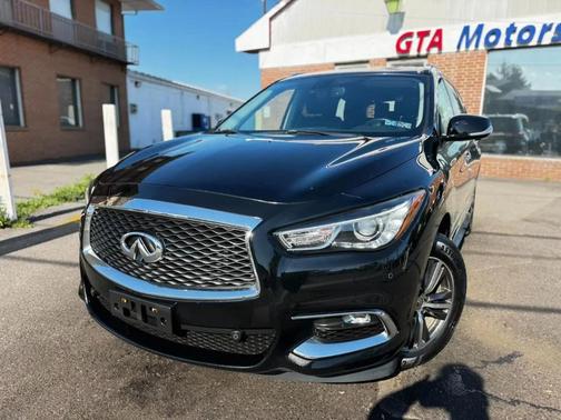 Black Obsidian 2017 INFINITI QX60 Base