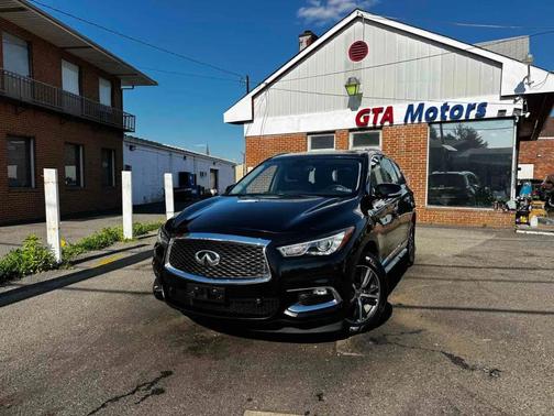 Black Obsidian 2017 INFINITI QX60 Base