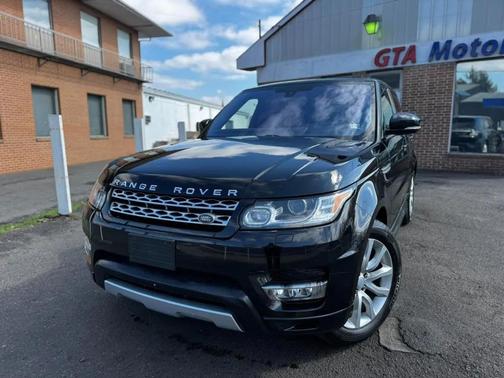 Black 2016 Land Rover Range Rover Sport 3.0L Turbocharged Diesel HSE Td6