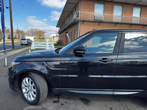 Black 2016 Land Rover Range Rover Sport 3.0L Turbocharged Diesel HSE Td6