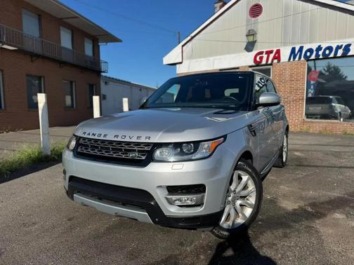 Silver 2014 Land Rover Range Rover Sport Supercharged HSE