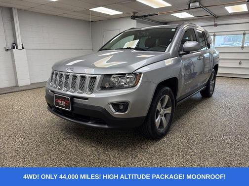 Billet Silver Metallic Clearcoat 2017 Jeep Compass High Altitude