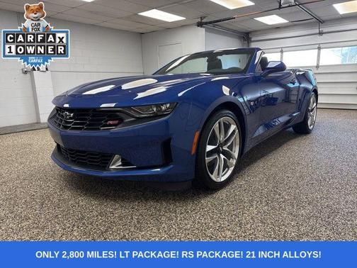 Riverside Blue Metallic 2023 Chevrolet Camaro 1LT
