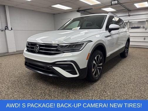 Pure White 2022 Volkswagen Tiguan 2.0T S 4MOTION