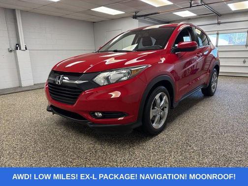 Milano Red 2017 Honda HR-V EX-L w/Navigation