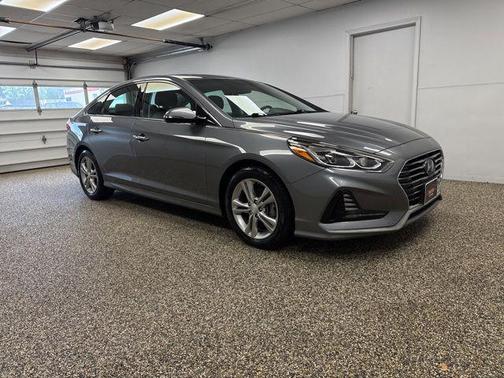 Machine Gray 2018 Hyundai SONATA Limited