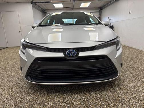 Classic Silver Metallic 2025 Toyota Corolla Hybrid LE